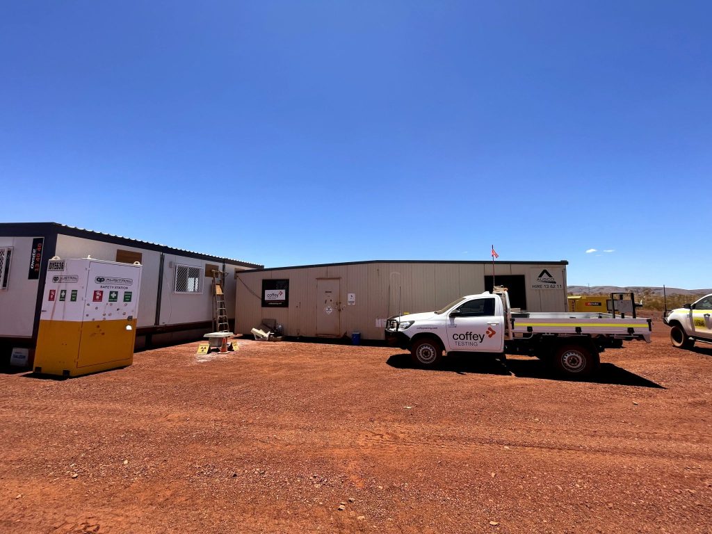 Yeerabiddy Mine Rail Siding Project - Coffey Testing